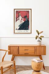 Paulette Duval Ahşap Çerçeveli Tablo 50 x 70