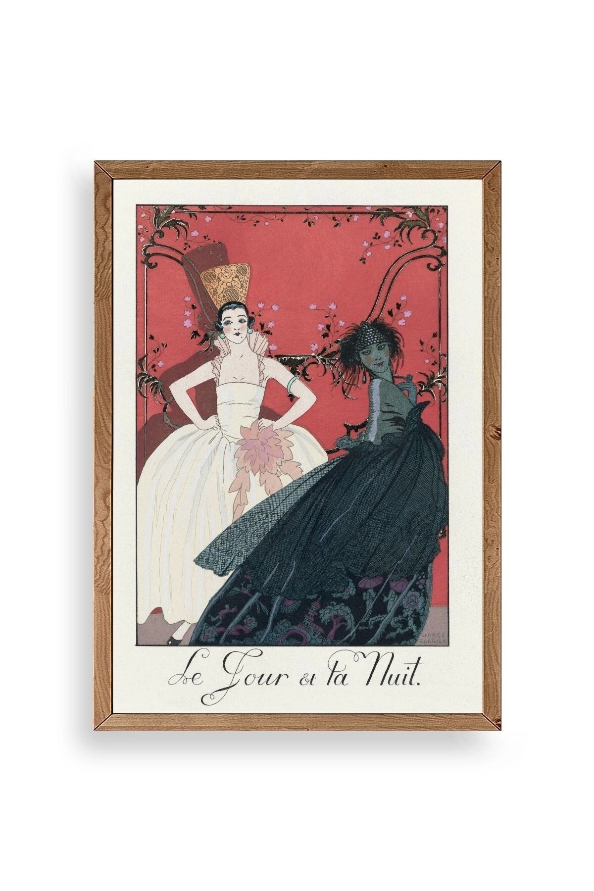 Paulette Duval Ahşap Çerçeveli Tablo 23 x 30