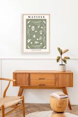 Matisse Ahşap Çerçeveli Tablo 50 x 70