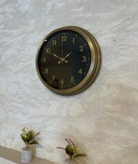 Zentime 40 Cm Eskitme Vintage Duvar Saati