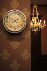 Zentime 40 Cm Eskitme Vintage Duvar Saati