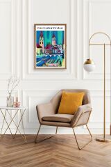 Ernst Ludwig Kirchner Ahşap Çerçeveli Tablo 23 x 30