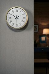 Zentime 40 Cm Eskitme Vintage Duvar Saati