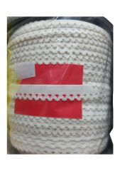 Çamaşır Lastiği Dantelli 1 cm 75 Metre 1 Top Beyaz 2. Model