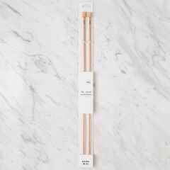 La Mia Whitewood 3.5 mm 36 cm Ahşap Örgü Şişi