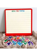 Ahşap Bultak Harfler Yazı Tahtası