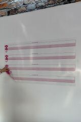 BUFFER® Kılavuz Çizgili Akıllı Kağıt Yazı Tahtası Duvarda İz Bırakmaz Statik Yeni Müfredata Uygun 100x56cm