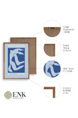 Henri Matisse Ahşap Çerçeveli Tablo 17 x 23