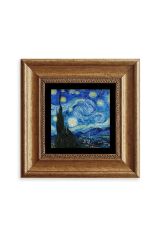 Van Gogh Çerçeveli Taş Tablo 20 cm