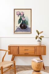 Kövári Ka?marik Ahşap Çerçeveli Tablo 23 x 30