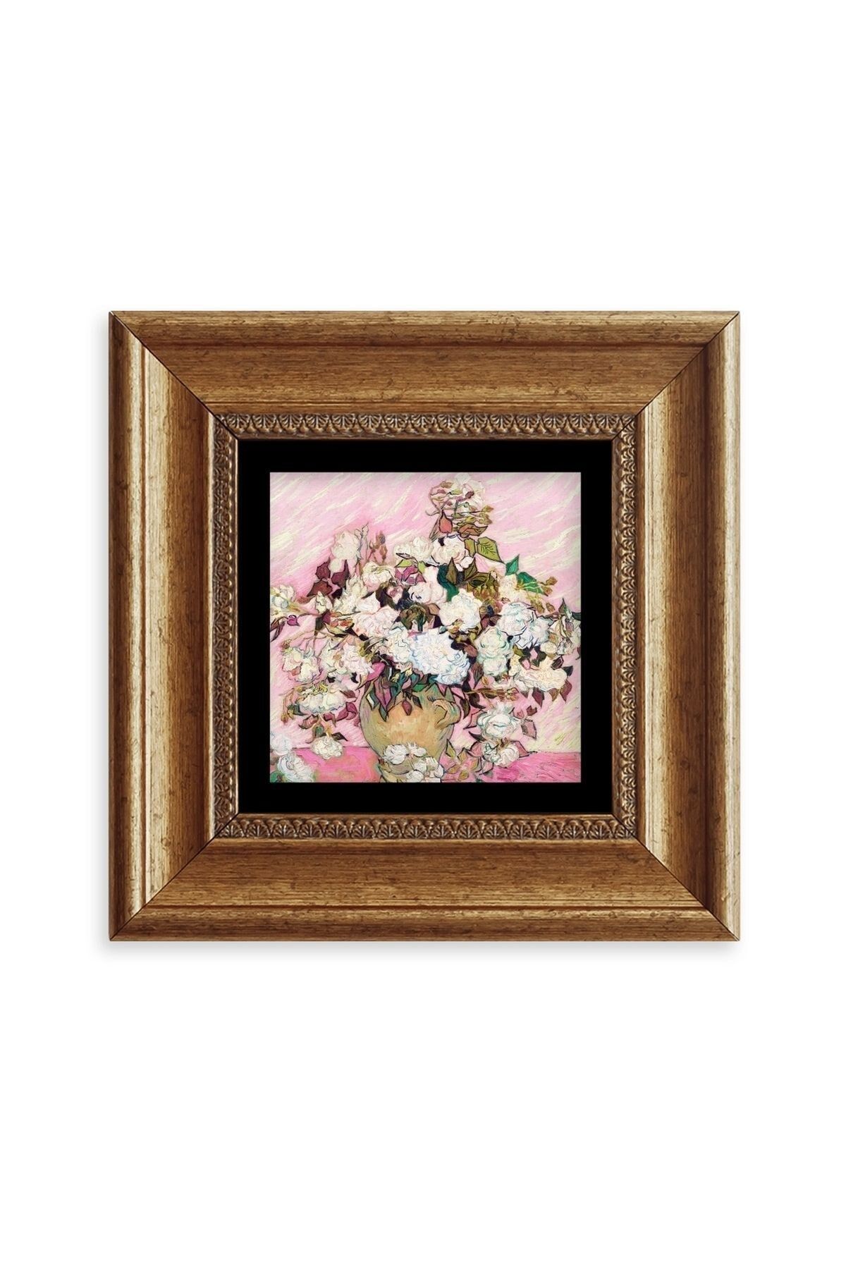 Van Gogh Çerçeveli Taş Tablo 20 cm