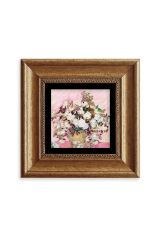 Van Gogh Çerçeveli Taş Tablo 20 cm