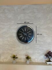 Zentime 40 Cm Krom Elegance Duvar Saati
