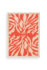 Modern Ahşap Çerçeveli Tablo 50 x 70