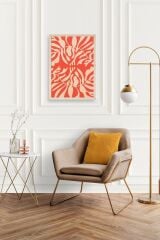 Modern Ahşap Çerçeveli Tablo 50 x 70