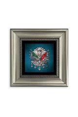 Osmanlı Tuğrası Çerçeveli Taş Tablo 20 cm