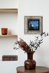 Van Gogh Çerçeveli Taş Tablo 20 cm