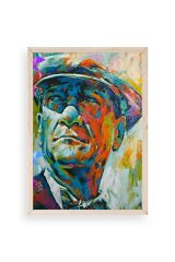 Atatürk Ahşap Çerçeveli Tablo 50 x 70