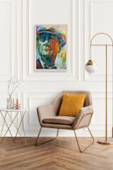 Atatürk Ahşap Çerçeveli Tablo 17 x 23