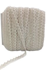 Kopanaki Dantel en 1,5 cm Krem 1 Metre