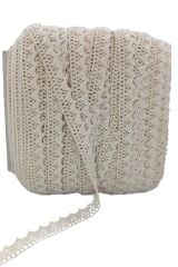 Kopanaki Dantel en 1,5 cm Krem 1 Metre