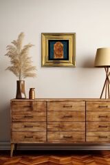 Hilye-i Şerif Çerçeveli Taş Tablo 20 cm