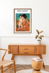 Mary Cassatt Ahşap Çerçeveli Tablo 23 x 30