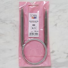 Loren Crafts 10 mm Çelik Misinalı Şiş 100 cm