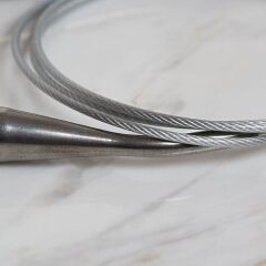 Loren Crafts 10 mm Çelik Misinalı Şiş 100 cm