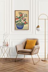 Ohara Koson Ahşap Çerçeveli Tablo 50 x 70