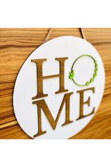 Home Ahşap Kapı Süsü 30 x 30