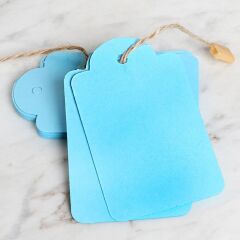 Loren 10'lu Mavi Etiket ve Klipsli Etiket İpi