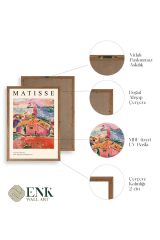 Matisse Ahşap Çerçeveli Tablo 50 x 70