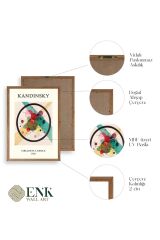 Kandinsky Ahşap Çerçeveli Tablo 17 x 23