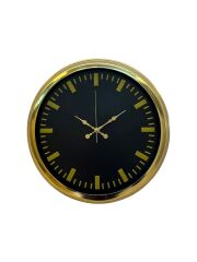 Zentime 40 Cm Gold Lüks Duvar Saati