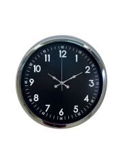 Zentime 40 Cm Krom Şık Duvar Saati