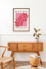 Çiçek Ahşap Çerçeveli Tablo 30 x 42