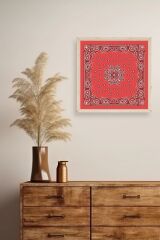 Motif Ahşap Çerçeveli Tablo 50 x 50