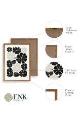 Çiçek Ahşap Çerçeveli Tablo 50 x 70