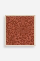 Yaprak Ahşap Çerçeveli Tablo 23 x 23