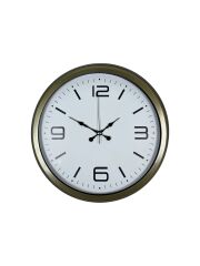 Zentime 40 Cm Metal Eskitme Vintage Duvar Saati