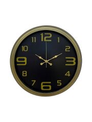 Zentime 40 Cm Metal Eskitme Vintage Duvar Saati