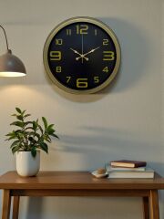 Zentime 40 Cm Metal Eskitme Vintage Duvar Saati