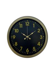 Zentime 40 Cm Metal Eskitme Klasik Duvar Saati