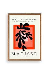 Modern Ahşap Çerçeveli Tablo 17 x 23