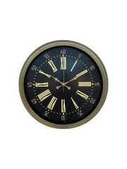 Zentime 40 Cm Metal Antik Roma Eskitme Duvar Saati