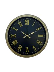 Zentime 40 Cm Metal Vintage Roma Rakamlı Duvar Saati