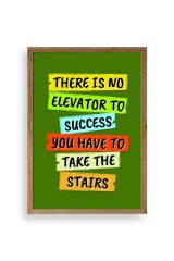 Motto Ahşap Çerçeveli Tablo 50 x 70