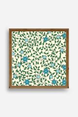 Çiçek Ahşap Çerçeveli Tablo 50 x 50