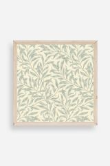 Yaprak Ahşap Çerçeveli Tablo 50 x 50